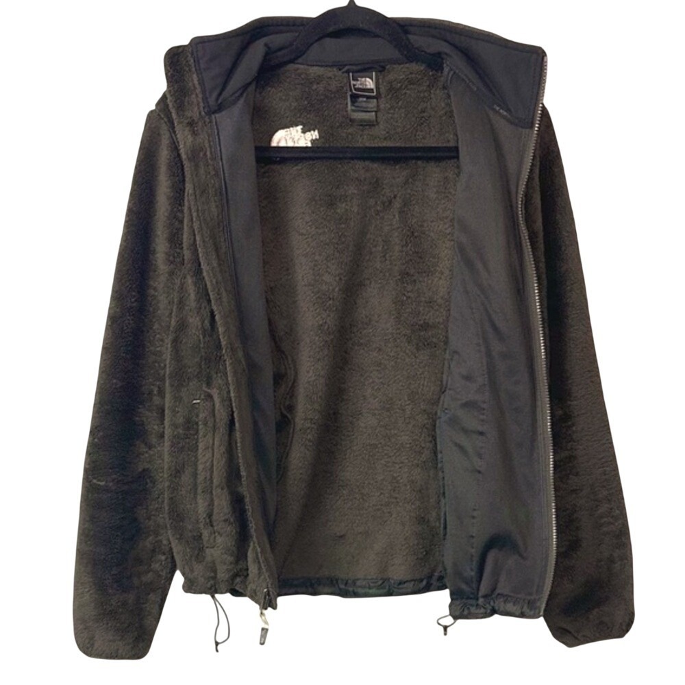 The North Face Osito Fleece Full Zip Jacket Brown Womens Medium - Picture 4 of 5